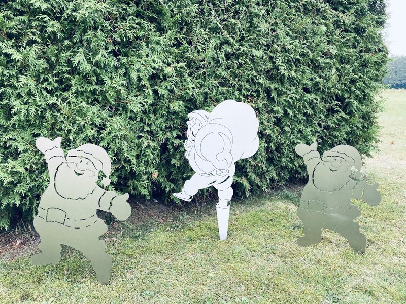 Weihnachtsdeko Weihnachtsmann, Nikolaus, Santa Claus für den Innen- und Außenbereich