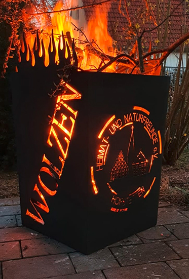Feuerschale für den Außenbereich